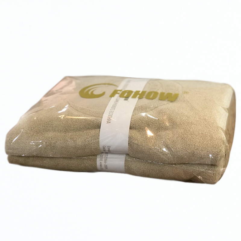 Банные полотенца для физиотерапии с бамбуковым углем (2 шт. в упаковке)